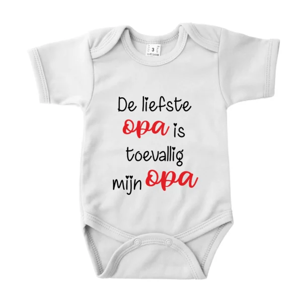 Romper De liefste Opa is toevallig wel mijn Opa