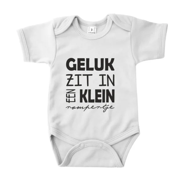 Romper Geluk zit in een klein rompertje