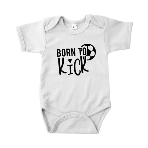 Romper Born to kick