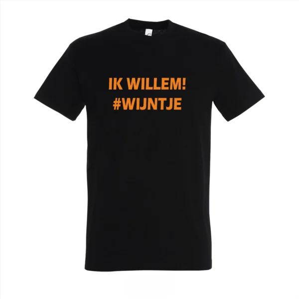 T-shirt Ik Willem #wijntje