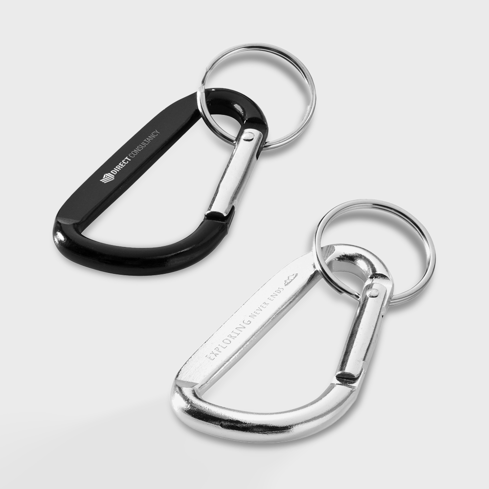 RCS Gerecycled Aluminium Karabijnhaak Sleutelhanger