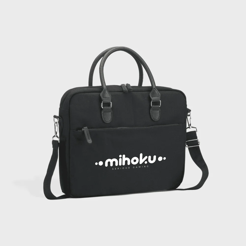 Gerecyclede canvas laptoptas