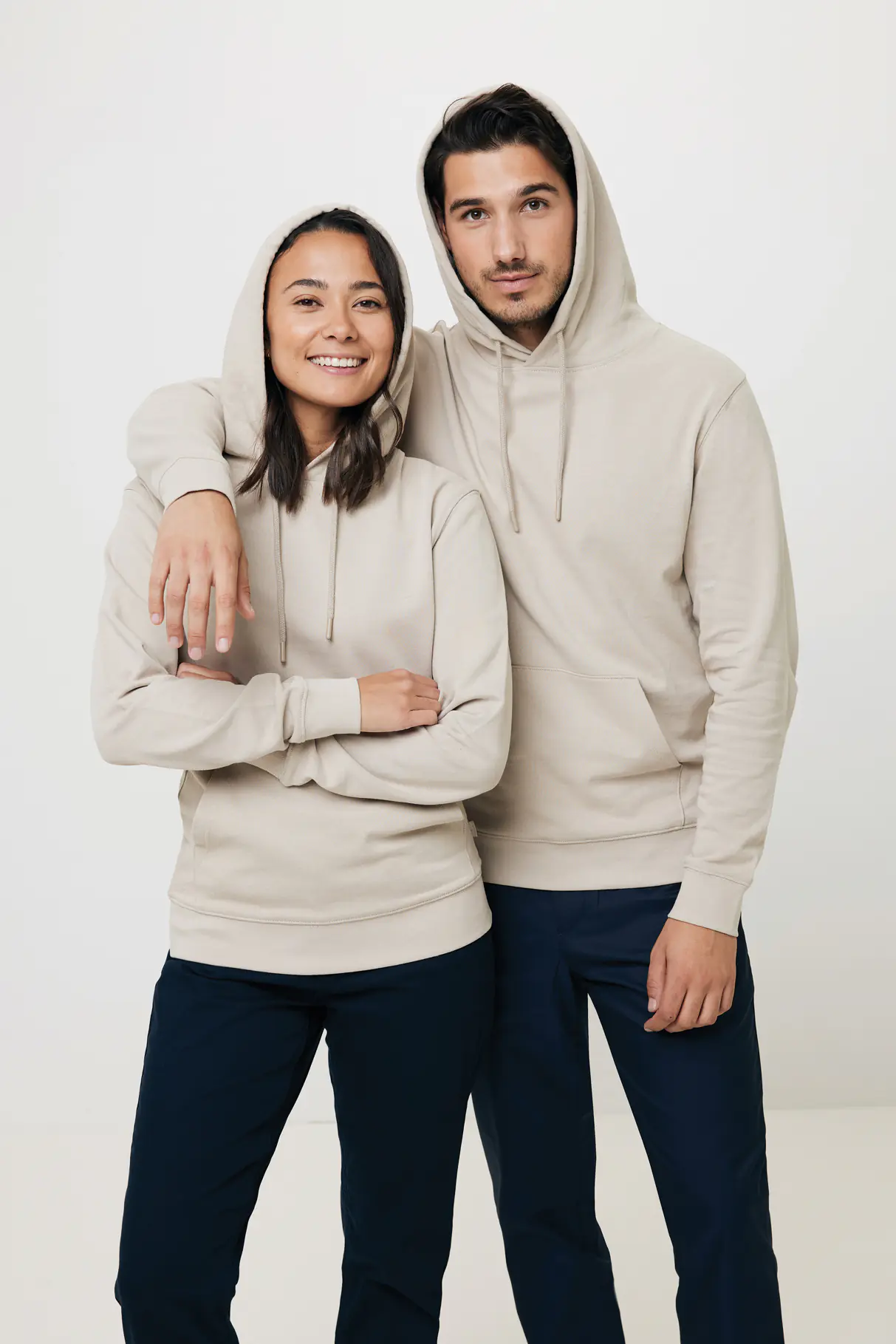 IQONIQ Jasper gerecycled katoen hoodie