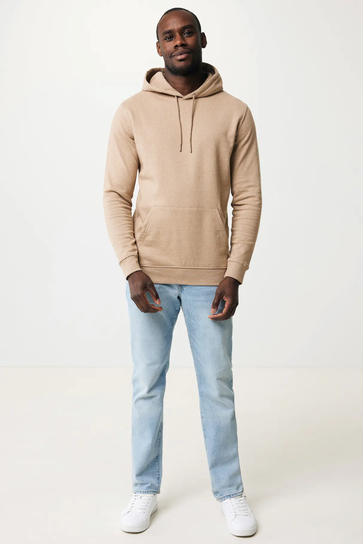 IQONIQ Torres gerecycled katoen hoodie ongeverfd