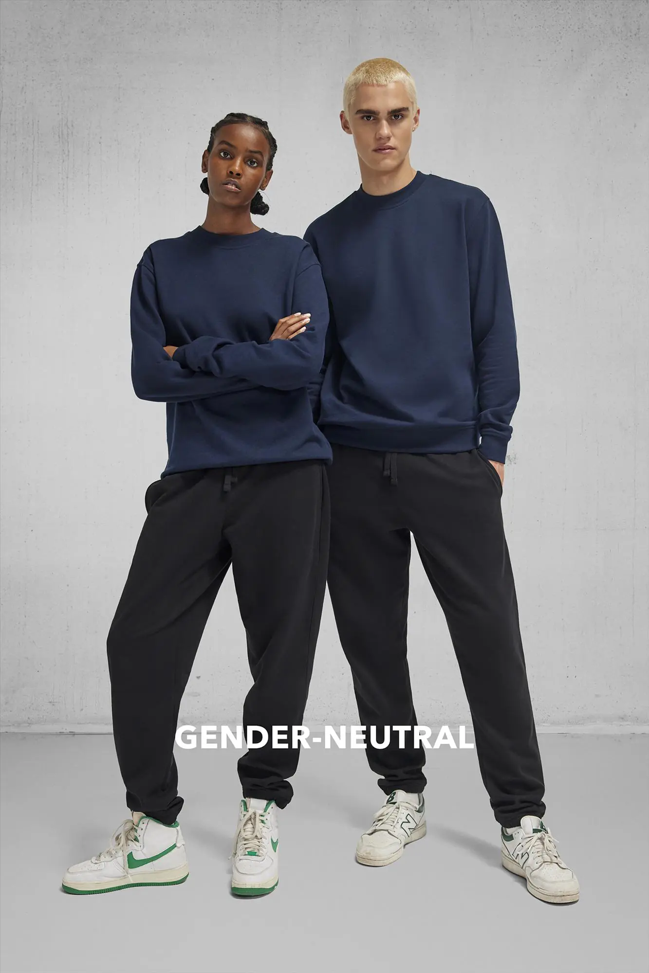 B&C ID.000 Sweatpant, Navy, XS