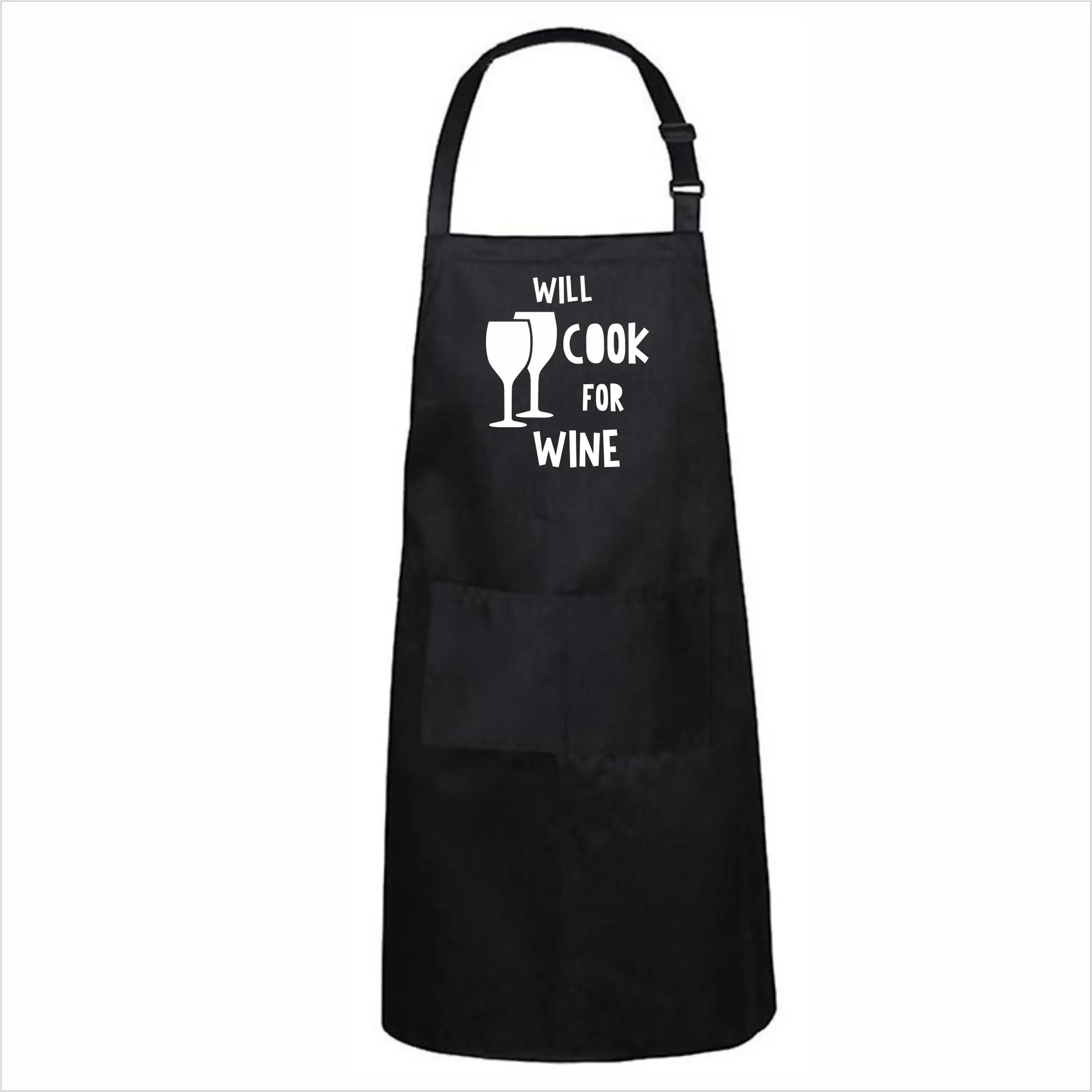 Keukenschort Will cook for Wine