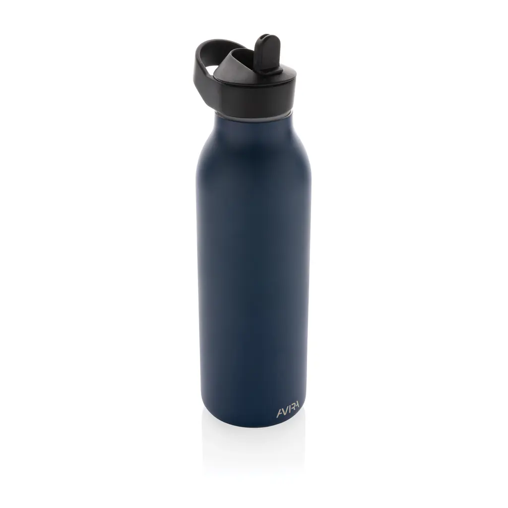 Avira Ara RCS recycled staal fliptop water fles 500ML