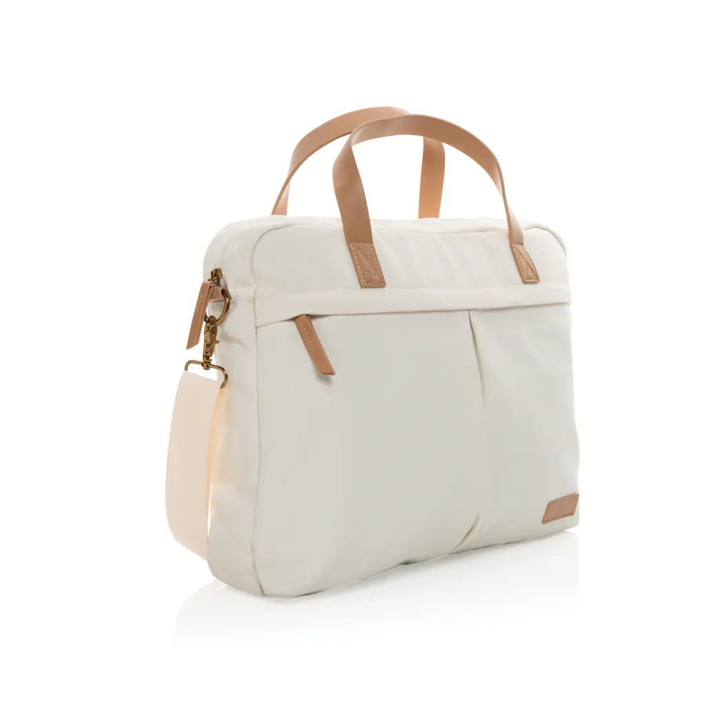 Impact AWARE 16 oz. recycled canvas laptoptas