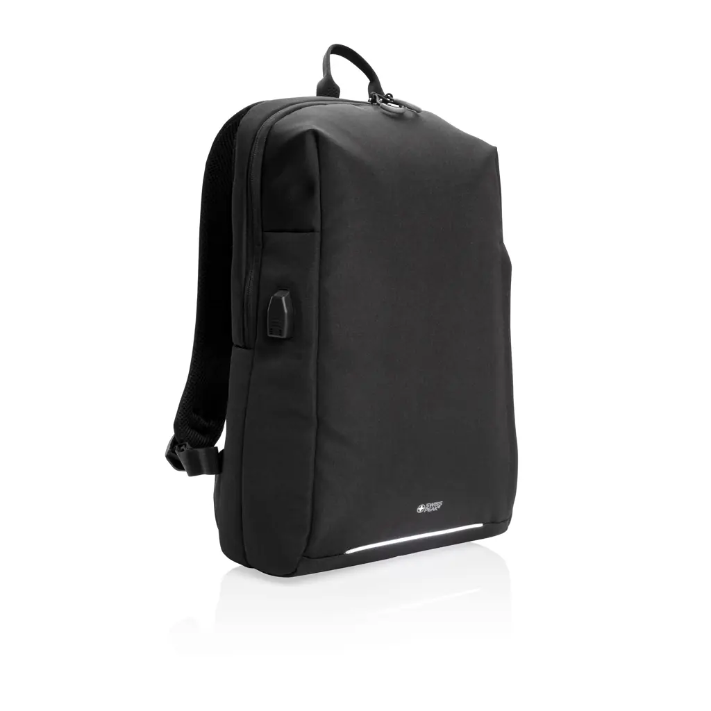 Swiss Peak AWARE? RFID and USB A laptop rugzak