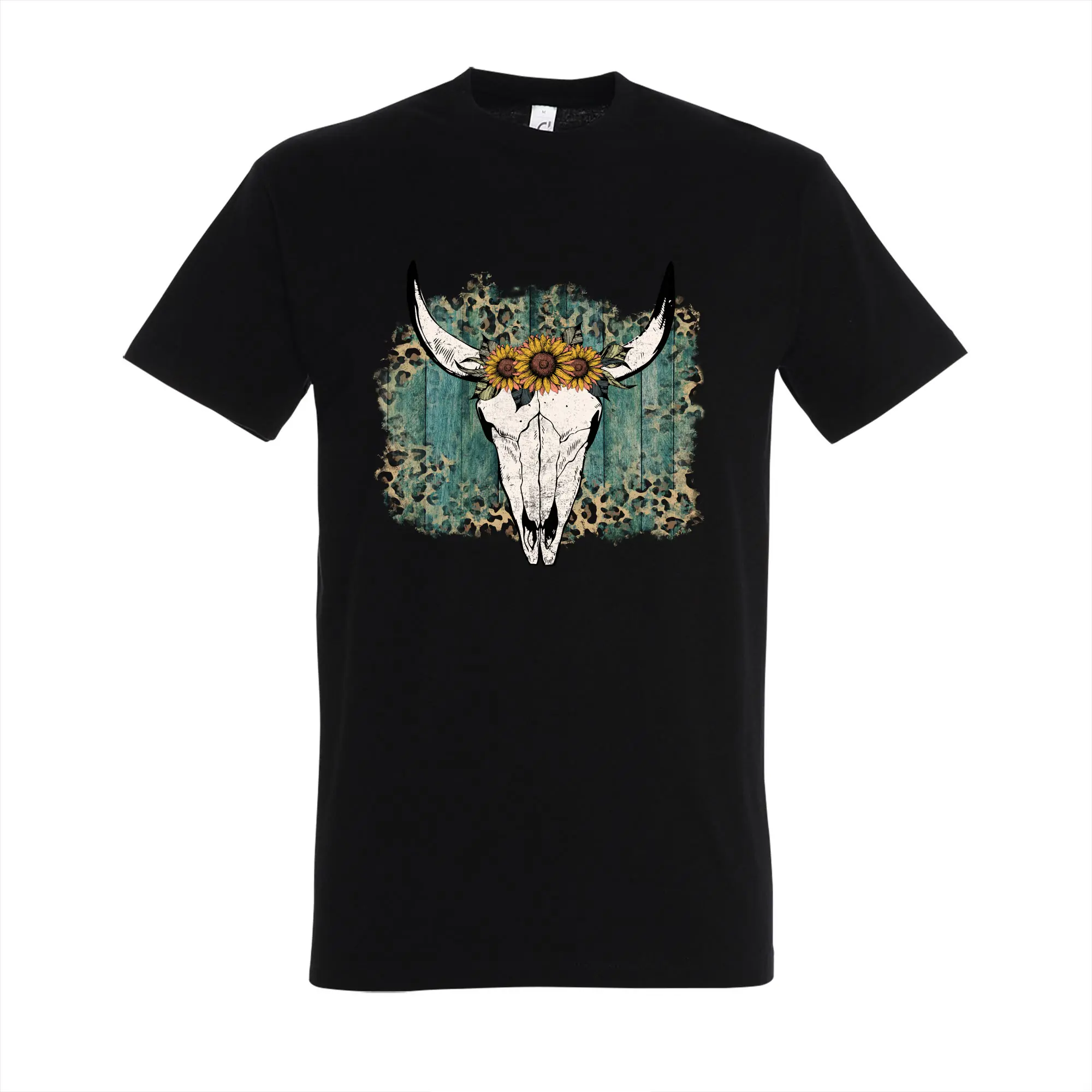 T-shirt Summerflower cow