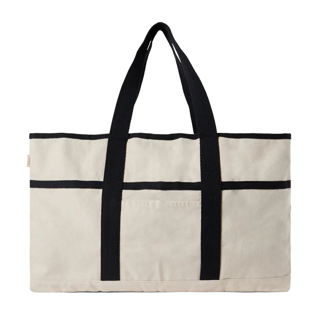 VINGA Volonne AWARE? recycled canvas strandtas