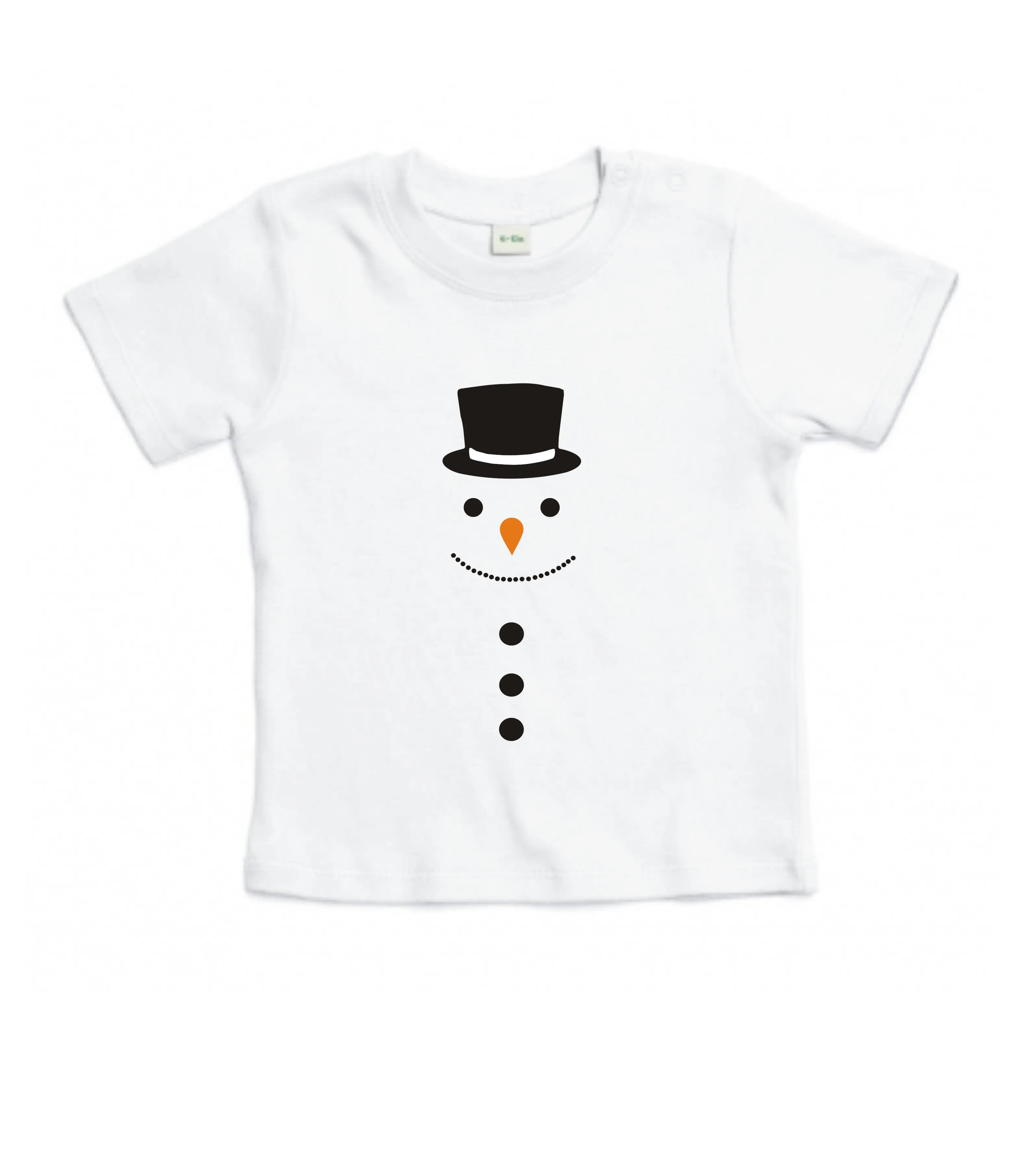 T-shirt Sneeuwpop met hoed