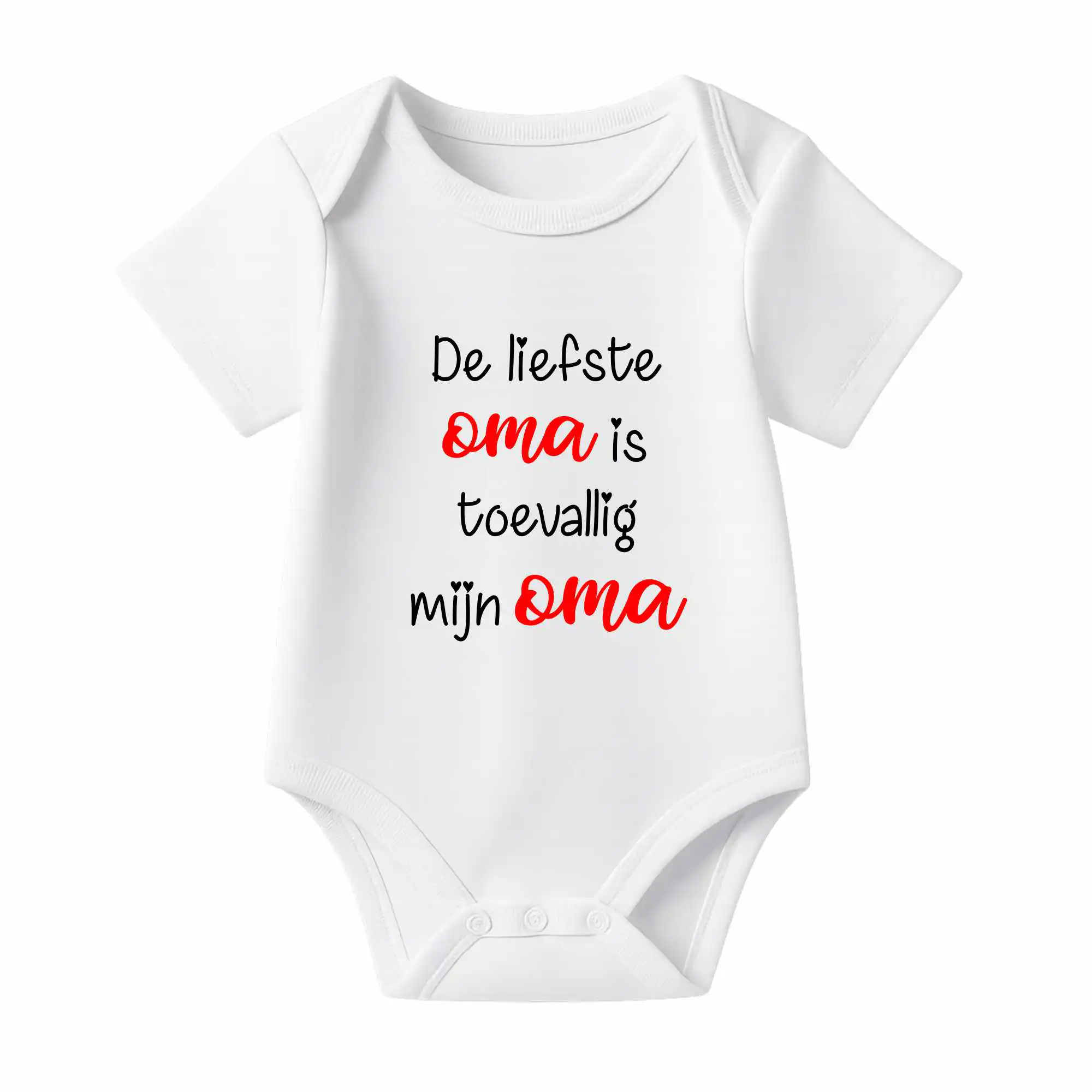 Romper De liefste Oma is toevallig mijn Oma