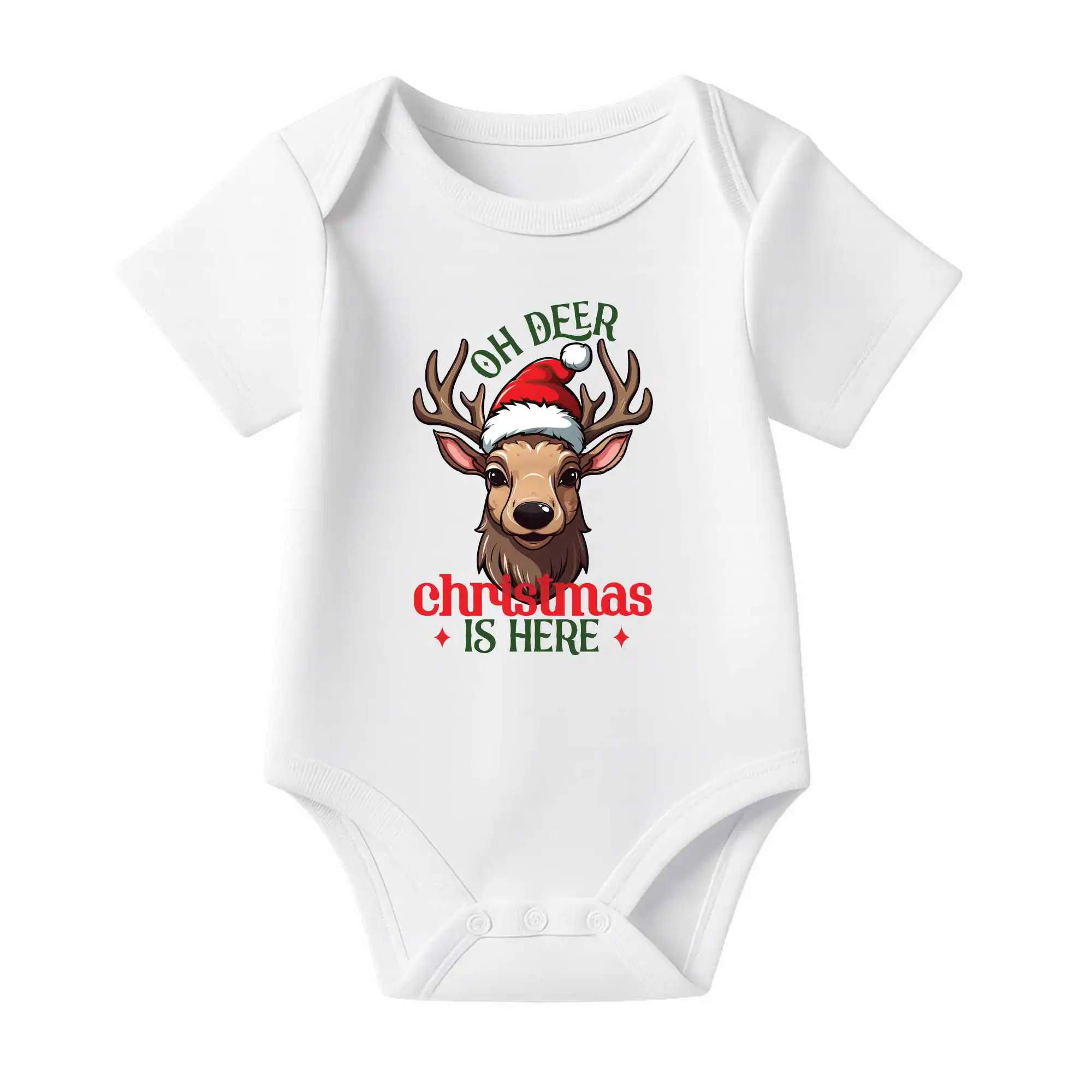 Romper Oh deer. X-mas is here