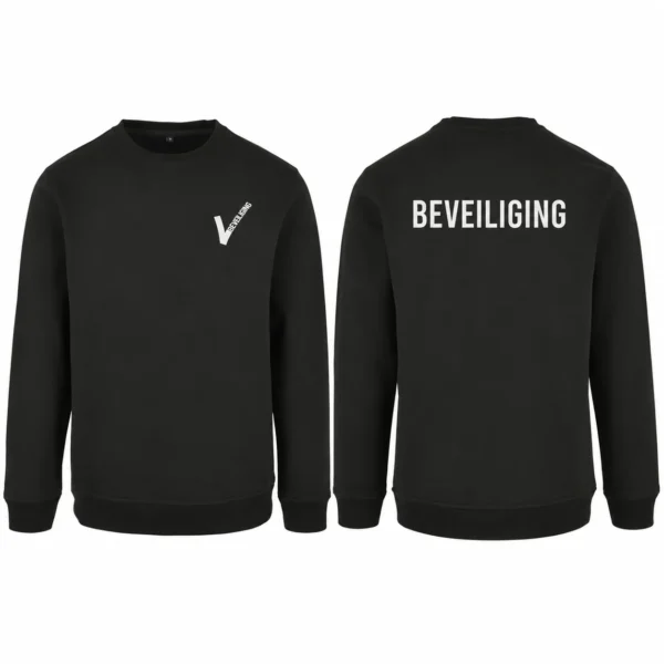Beveiliging Sweater met Officieel Reflecterend Beveiliging Logo