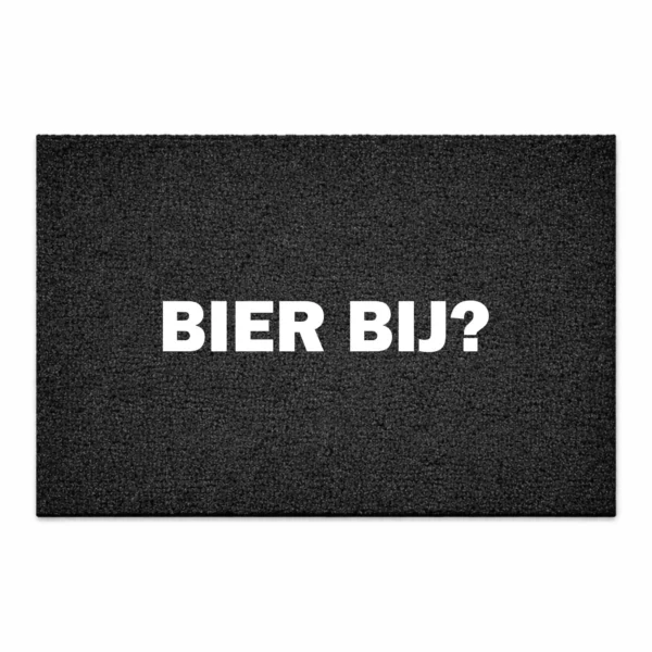 deurmat bier bij