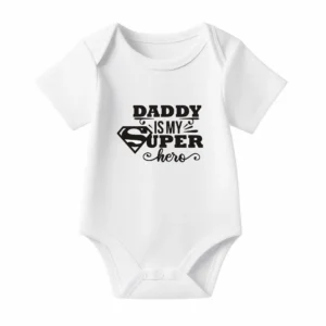 Romper Daddy is my superhero