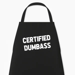 Keukenschort Certified Dumbass