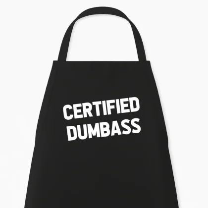 Keukenschort Certified Dumbass