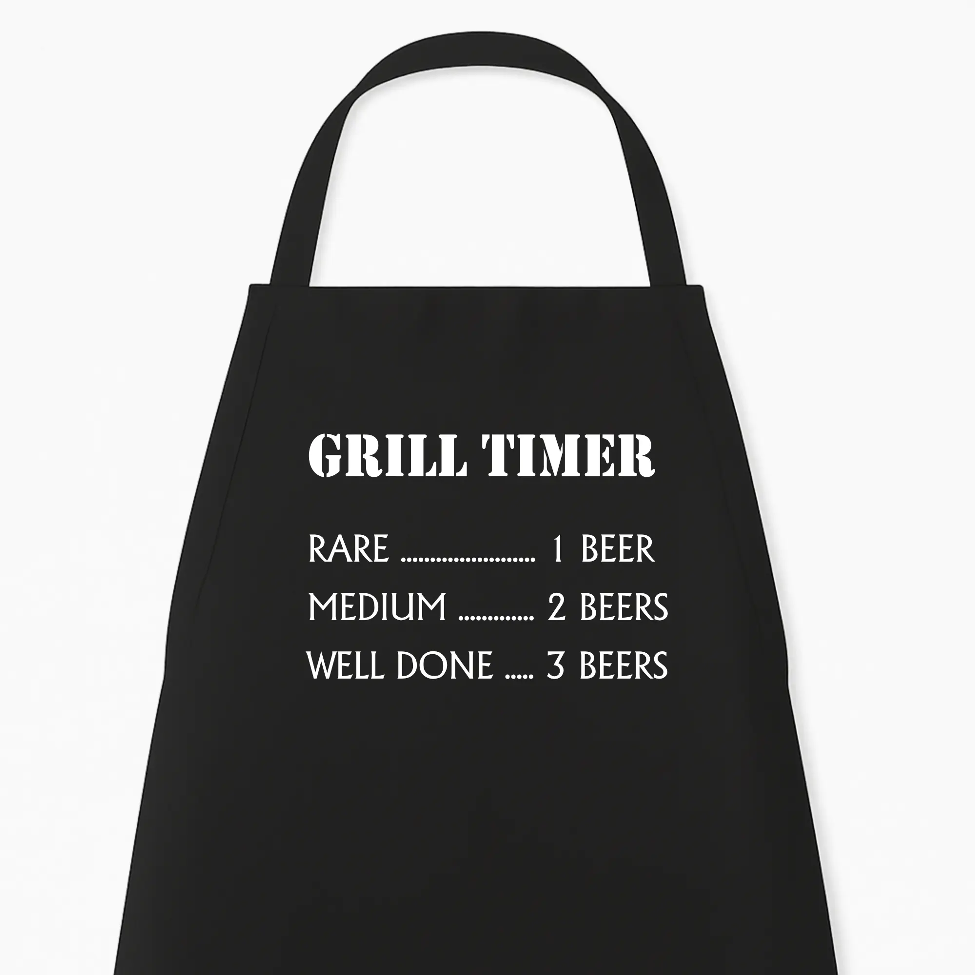 Keukenschort Grill Timer