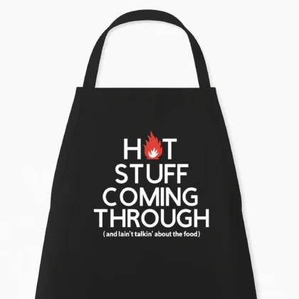 Keukenschort Hot Stuff Coming Through