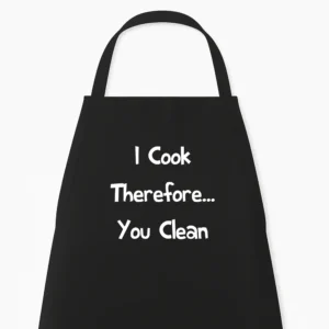 Keukenschort I Cook therefore? you clean