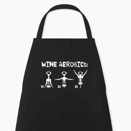 Keukenschort Wine Aerobics
