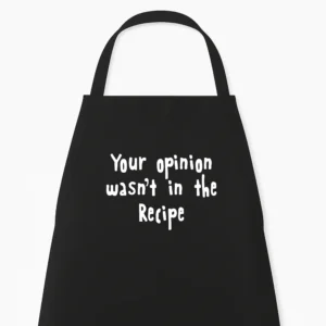 Keukenschort Your opinion wasn't in the recipe