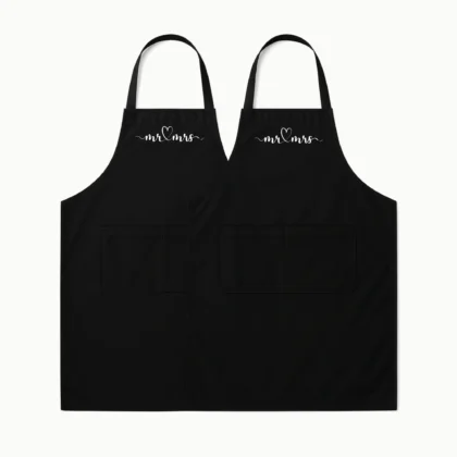 Keukenschort set Mr & Mrs