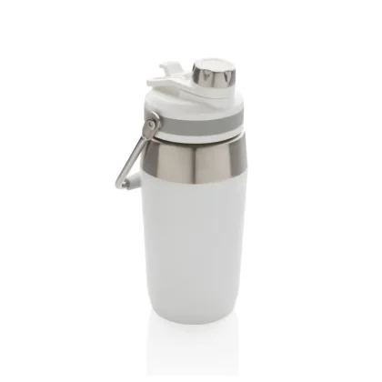 Vacu?m roestvrijstalen fles met duo-functie deksel 500ml