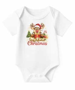 Romper Merry Christmas Rudolf