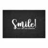 deurmat smile youre on camera