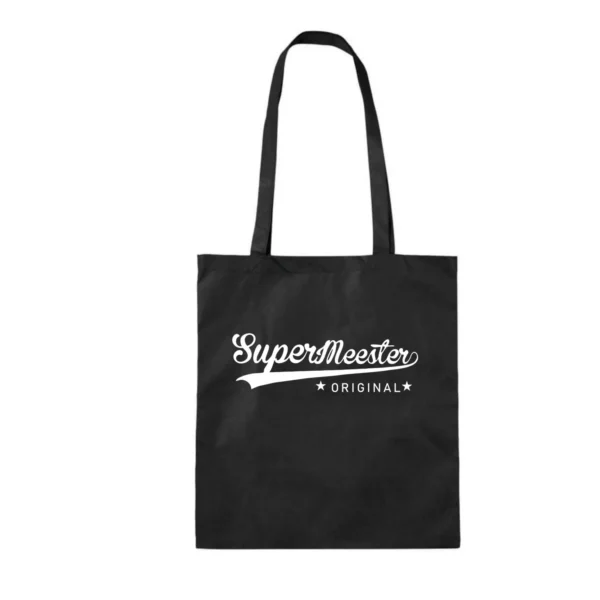 Katoenen tas Supermeester
