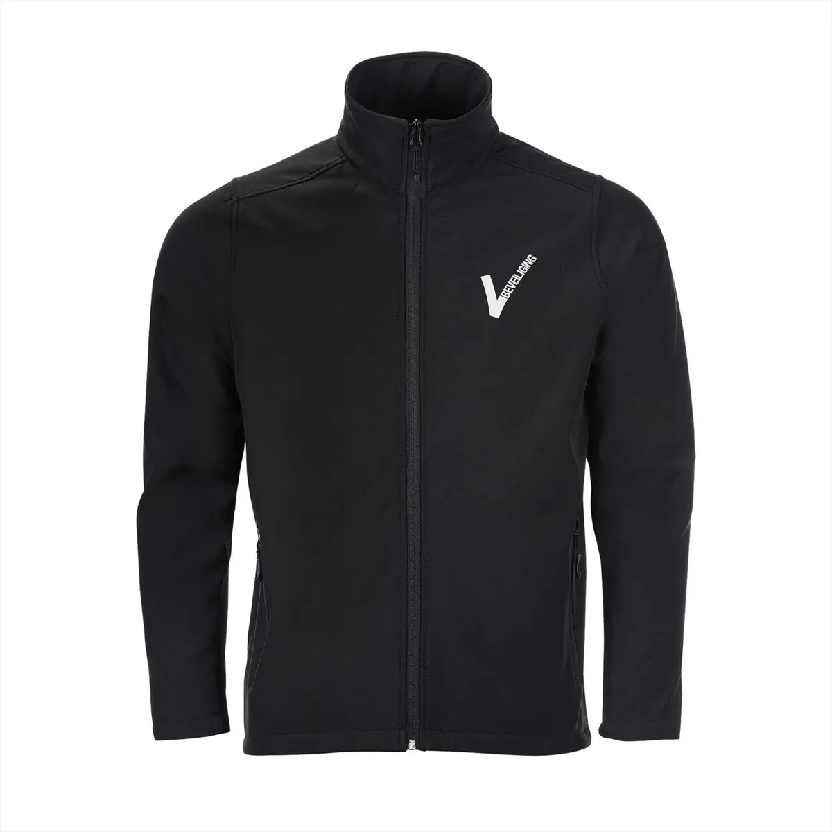 beveiliging softshell jas met reflecterend v logo