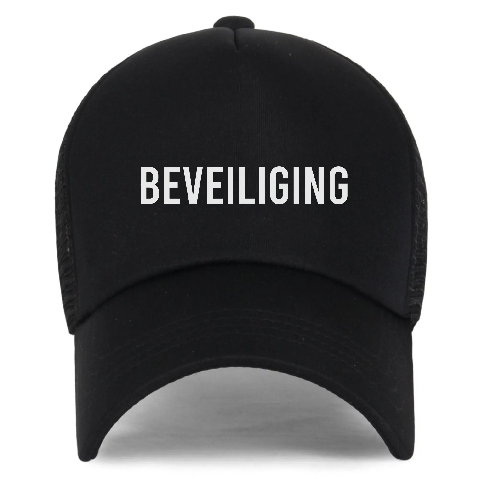 Reflecterende Beveiliging Cap - 5 Panel Cap van 100% Katoen voor Maximale Zichtbaarheid