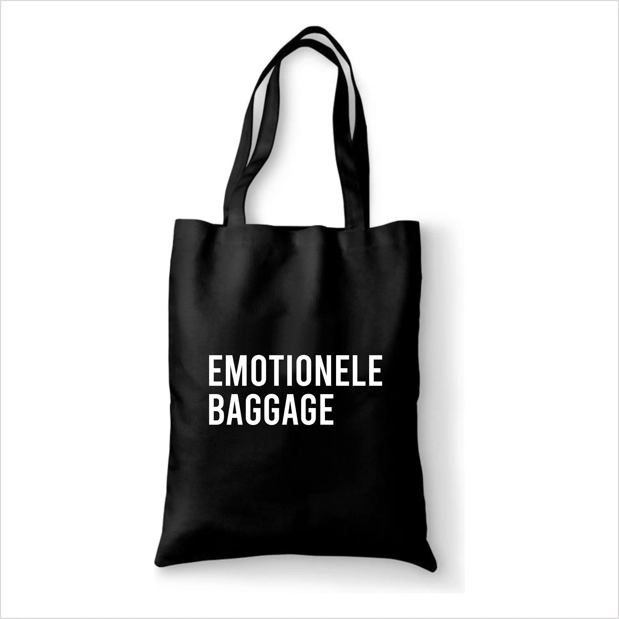 Katoenen tas Emotionele baggage