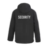 security softshell jas met capuchon