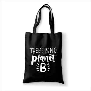 Katoenen tas There is no planet B