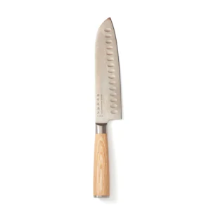 VINGA Hattasan Damascus Santoku mes staal