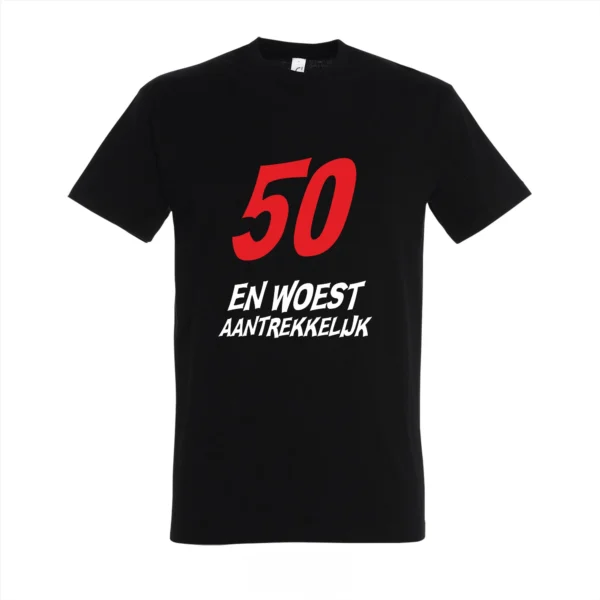 T-shirt 50 en woest aantrekkelijk