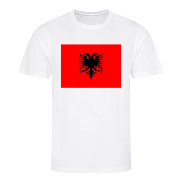T-shirt Albanië - Voetbalshirt