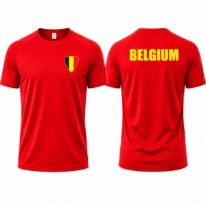T-shirt Belgie - Belgium - Belgique - Voetbalshirt