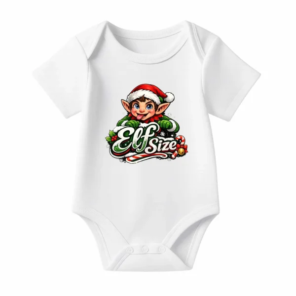 Romper Kerst Baby - Elf size - Kerstpakje Baby - Kerst Baby Kleertjes