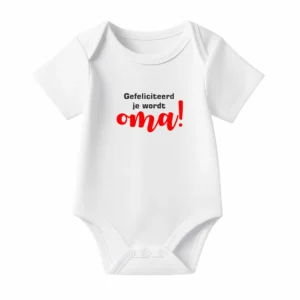 Romper Gefeliciteerd je wordt Oma