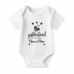 Romper Gefeliciteerd, jullie worden Opa en Oma