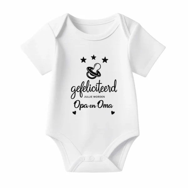 Romper Gefeliciteerd, jullie worden Opa en Oma