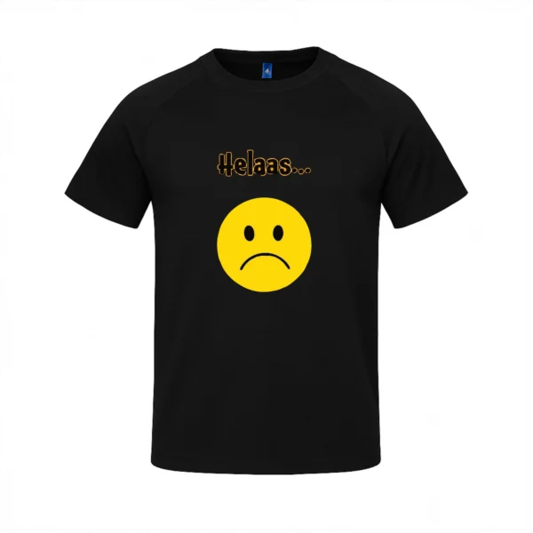 T-shirt Helaas gezakt