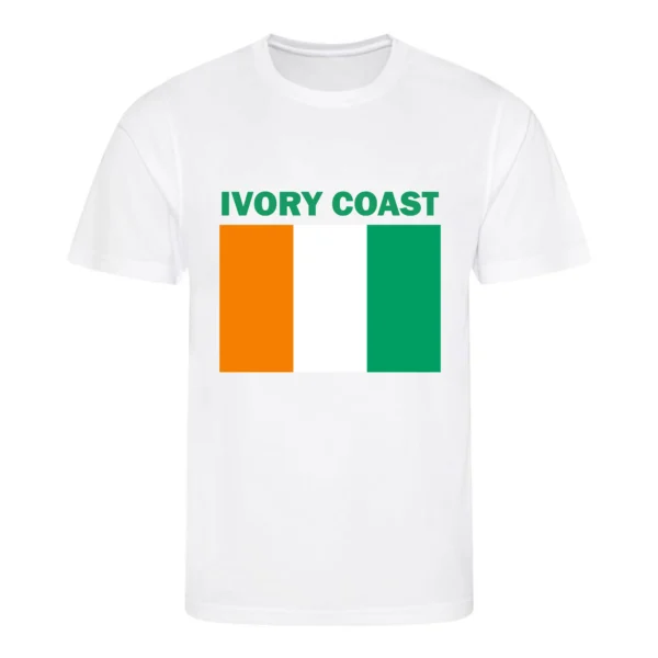 T-shirt Ivoorkust