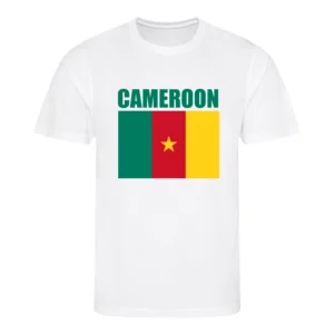 T-shirt WK - Kameroen - Cameroon - Wereldkampioenschap voetbal