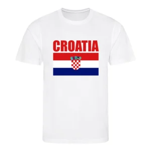T-shirt WK - Kroatië - Croatia - Hrvatska - Wereldkampioenschap voetbal
